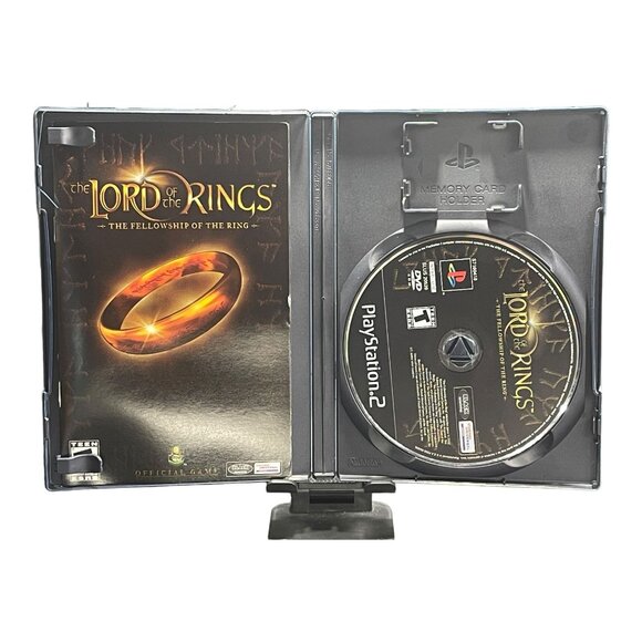 Lord of the Rings Fellowship of the Ring PS2 PlayStation 2 Black Label Complete - Picture 2 of 3